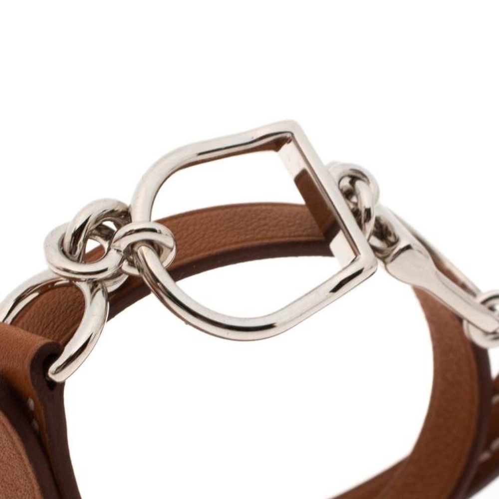 HERMES Etrier Double Tour Bracelet - Picture 2 of 6